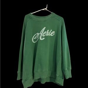 Aerie Green Women's Sweater